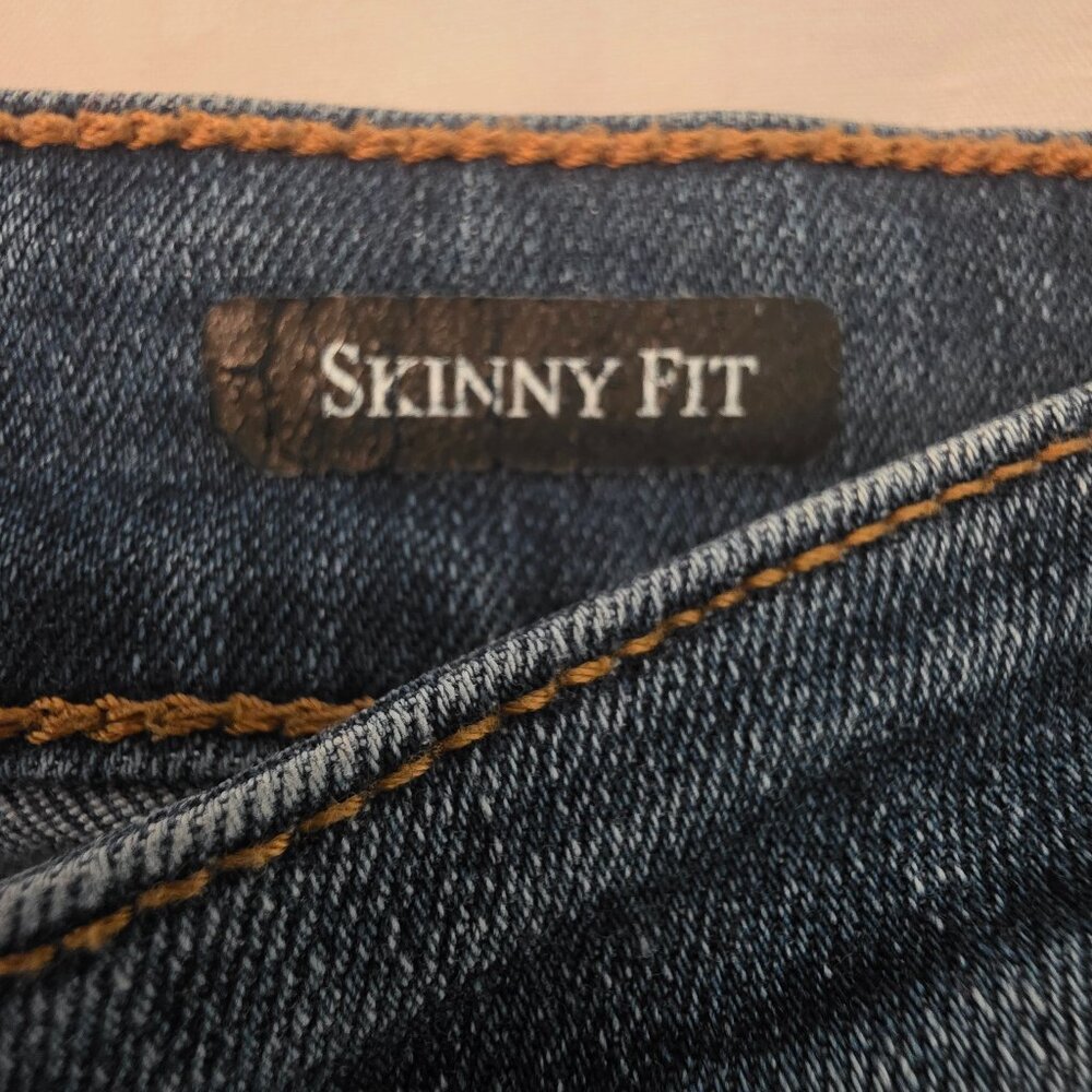 Judy Blue Skinny Fit Distressed Denim Women's Jeans, Size 5/27 - Picture 8 of 9